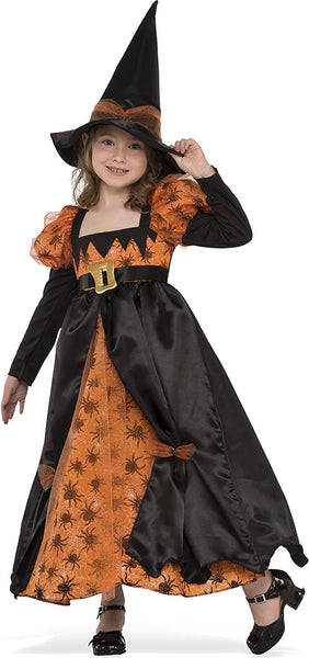 Rubie's Child's Spider Witch Costume, Large, Multicolor