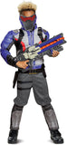 Overwatch Classic Soldier 76 Muscle Costume for Kids