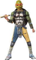 Rubie's Costume Kids Teenage Mutant Ninja Turtles 2 Deluxe Michelangelo Costume, Small