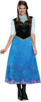 Disguise Women's Frozen Anna Traveling Deluxe Costume