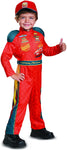 Cars 3 Lightning McQueen Classic Toddler Costume, Red, Large (4-6)