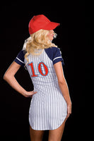 Dreamgirl Women's Grand Slam Baseball Costume