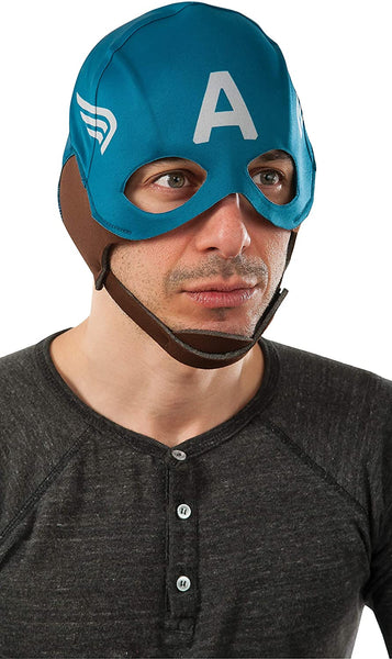 Rubie's Men's Marvel Universe Captain America Winter Soldier Retro Mask, Multicolor, One Size