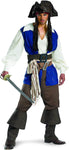 Disguise Men's Captain Jack Sparrow Deluxe Adult Costume