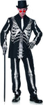 Underwraps Mens Bone Daddy,Black,Adult 2X Large