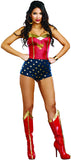 Dreamgirl 10337 Justice Top Costume, Medium/Large