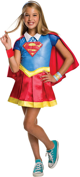 Rubie's Costume Kids DC Superhero Girls Deluxe Supergirl Costume