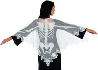 Underwraps Women's Skeleton Lace Poncho