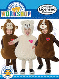 Belly Babies Plush Build-A-Bear Happy Hugs Teddy Toddler Costume