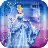 Hallmark Cinderella 'Sparkle' Large Paper Plates (8ct)