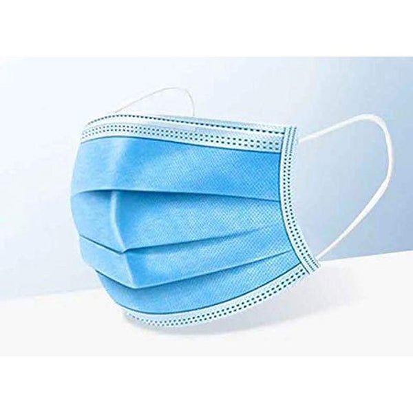 50 Pack Non-Sterile Surgical Style Disposable Dust Mask